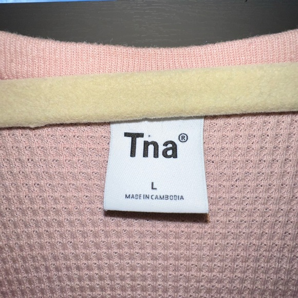 Aritzia TNA Pink Knit Sweater - Large - Picture 3 of 6